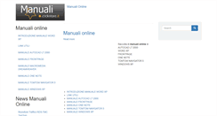 Desktop Screenshot of manuali.clickstore.it